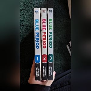 Blue period manga volumes 1 - 3